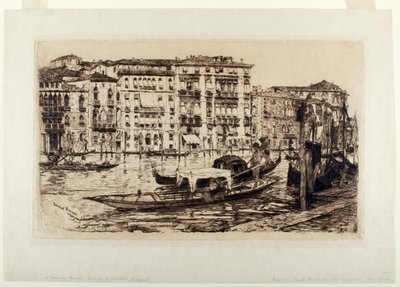 Grand Canal, Venice by Frank Duveneck