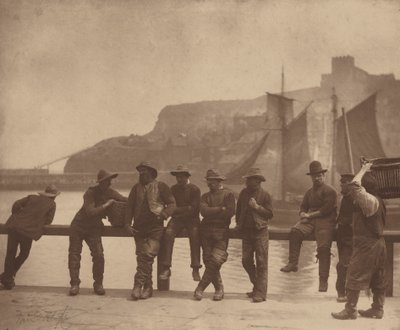 Whitby Fishermen by Frank Meadow Sutcliffe
