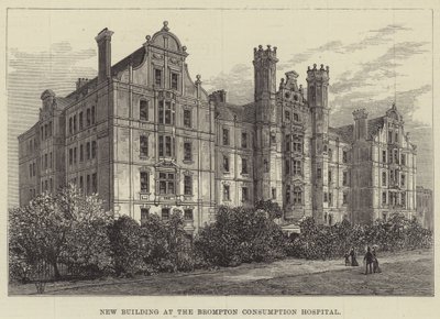 New Building at the Brompton Consumption Hospital by Frank Watkins