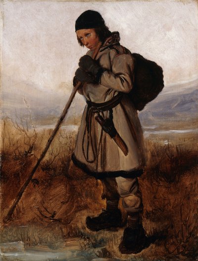 A Laplander by François Auguste Biard
