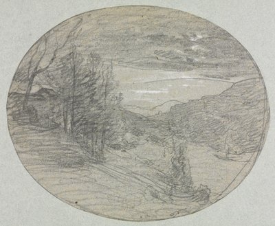 Landscape by François Auguste Ravier