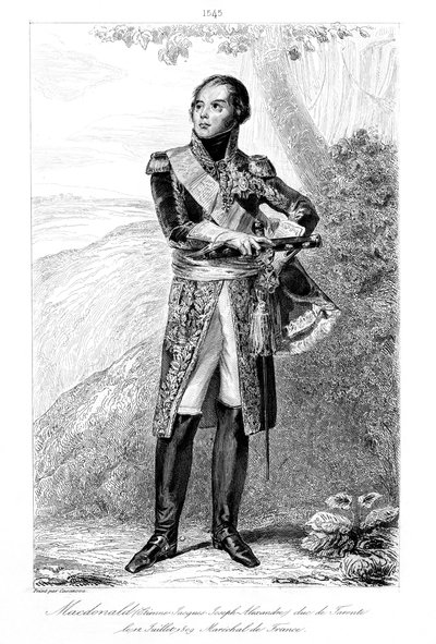 Etienne Jacques-Joseph-Alexandre MacDonald, Duke of Taranto and Marshal of France by François Pigeot