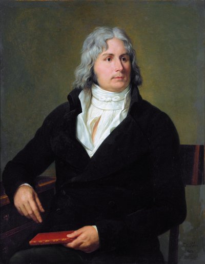 Portrait of Louis-François Bertin by Francois-Xavier Fabre