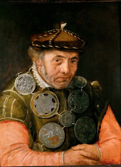 Portrait of a Guild Officer by Frans Floris