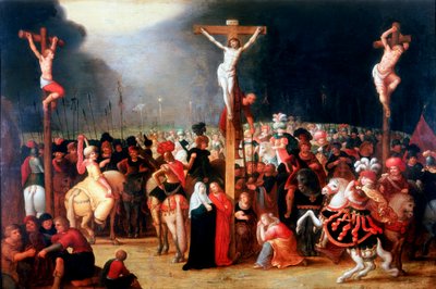 Christ on the Cross Between the Two Thieves by Frans Francken II