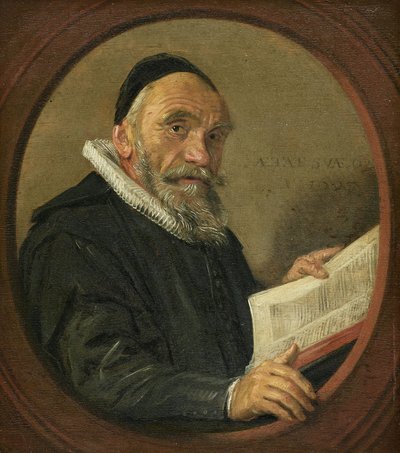Portrait of Johannes Acronius (1565-1627) by Frans Hals