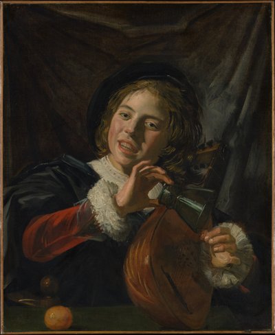 Boy with a Lute by Frans Hals