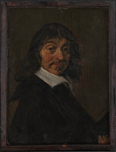 Portrait of René Descartes (1596-1650) by Frans Hals