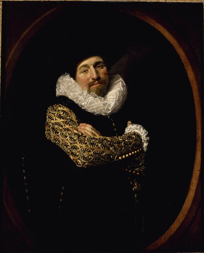 Portrait of a man by Frans Hals