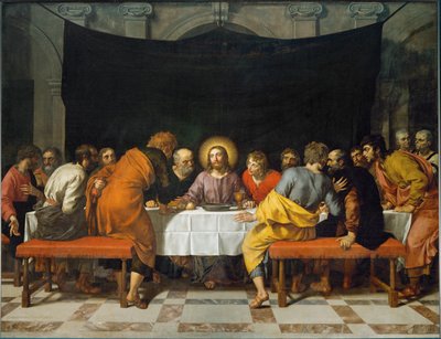 The Last Supper. Painted for the Main Altar of the Church Saint Leu-Saint Gilles in Paris by Frans II Pourbus