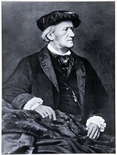 Richard Wagner (portrait by Franz Hanfstaengl) by Franz (after) Hanfstaengl