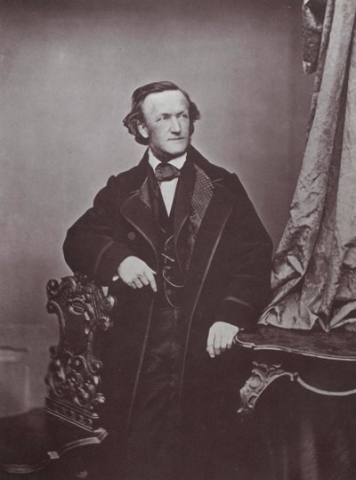 Richard Wagner, German Composer by Franz Hanfstaengl