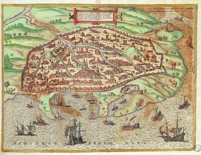 Map of Alexandria from 