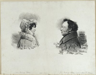 Councillor Kühne and wife by Franz Krüger