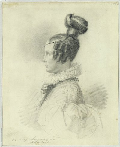 Empress Alexandra Feodorovna by Franz Krüger