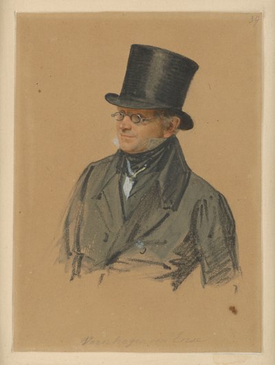 Karl August Varnhagen von Ense by Franz Krüger