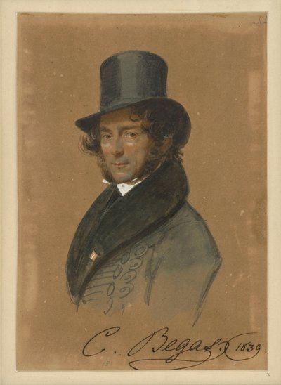 Karl Begas by Franz Krüger