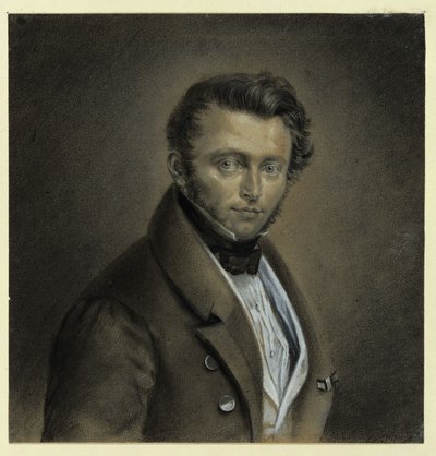 Self-Portrait by Franz Krüger