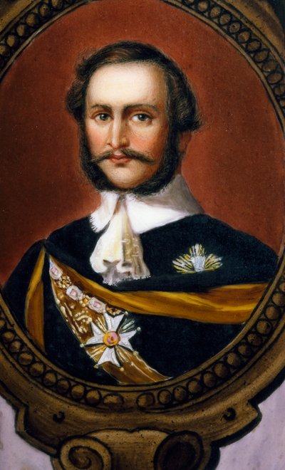 Portrait of Maximilian II of Bavaria by Franz Xaver Thallmaier