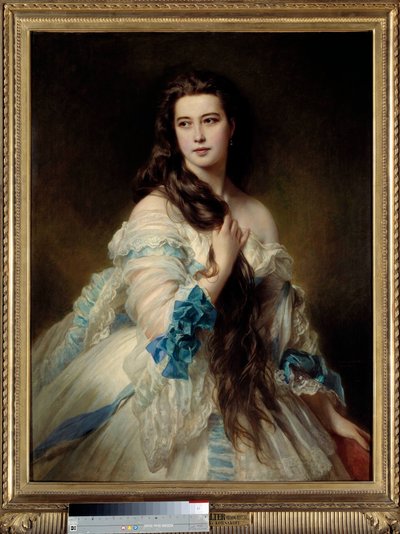 Portrait of Madame Barbe by Rimsky-Korsakov by Franz Xaver Winterhalter