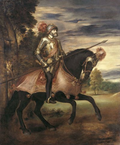 Charles V at Mühlberg by Franz von Lenbach