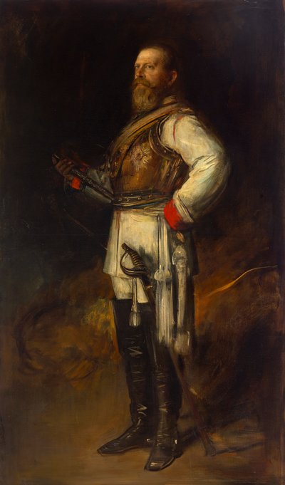 Friedrich Wilhelm Crown Prince of Prussia, as Friedrich III German Emperor by Franz von Lenbach