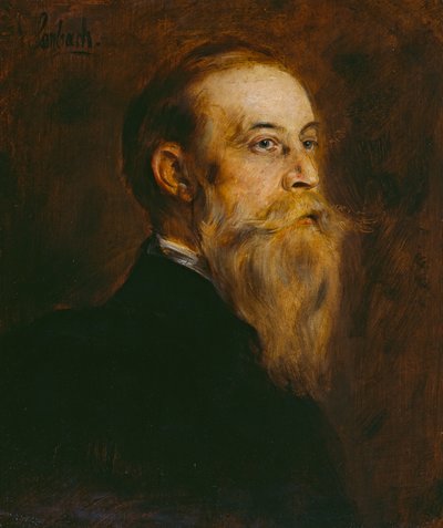 Reinhold Begas by Franz von Lenbach