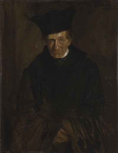 The Theologian Ignaz von Döllinger by Franz von Lenbach