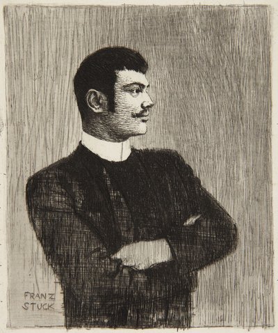 Self-Portrait by Franz von Stuck