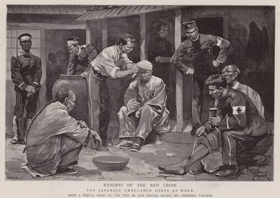 Knights of the Red Cross by Frederic (after) Villiers