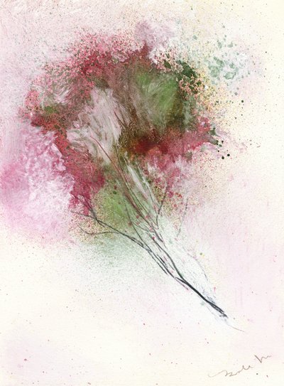 Vibrant Blossom Tree by Frederic Belaubre