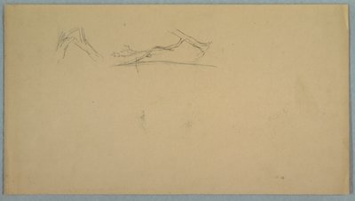 Broken Tree Trunks by Frederic Edwin Church