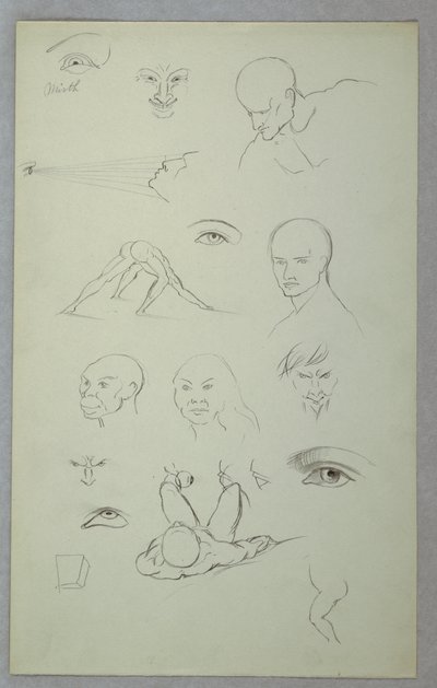 Anatomical Studies, 1865–70 by Frederic Edwin Church