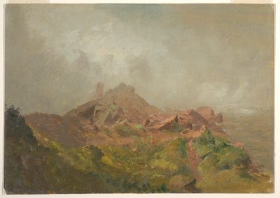 Base of the American Fall, Niagara, 1856–58 by Frederic Edwin Church