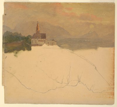 Bavarian Landscape, 1868 by Frederic Edwin Church