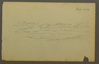 Broad Rolling Landscape with Clouds, 1844 by Frederic Edwin Church