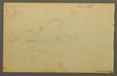 Catskill Mountain House, 1844 by Frederic Edwin Church