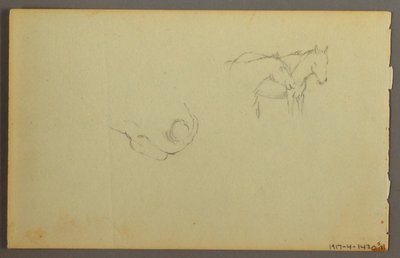 Drawing, Cloud Study, 1844 by Frederic Edwin Church