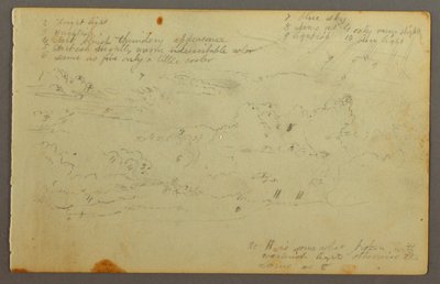 Cloud Study, Possibly 1844 by Frederic Edwin Church