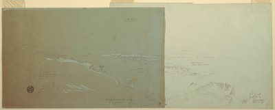 Damascus, Syria, Seen from the Northwest, Part 2, April or May 1868 by Frederic Edwin Church