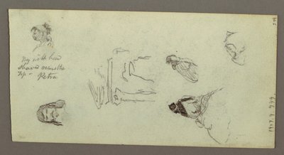 Figure Studies, Ridge, Possibly 1868 by Frederic Edwin Church