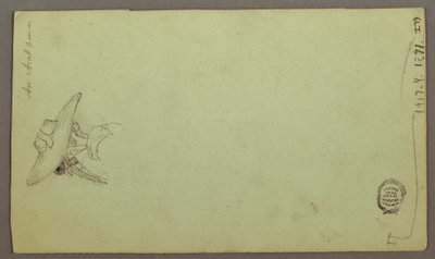 Figure Studies, Sailboat, Architectural Studies, Possibly 1868 by Frederic Edwin Church
