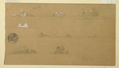 Floating Icebergs, July 6 and 16, 1859 by Frederic Edwin Church