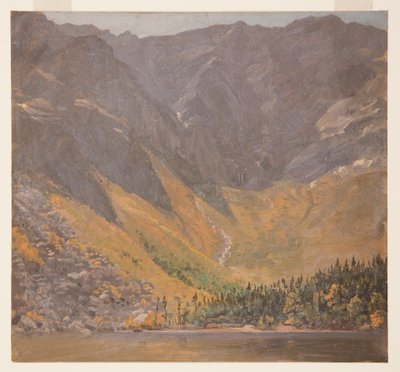Great Basin, Mount Katahdin, Maine, before 1878 by Frederic Edwin Church