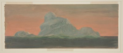 Iceberg Against Evening Sky, June 1859 by Frederic Edwin Church