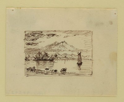 Imaginary Landscape, ca. 1850 by Frederic Edwin Church