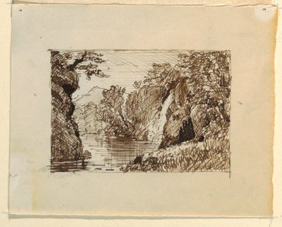 Imaginary Landscape, ca. 1870–73 by Frederic Edwin Church