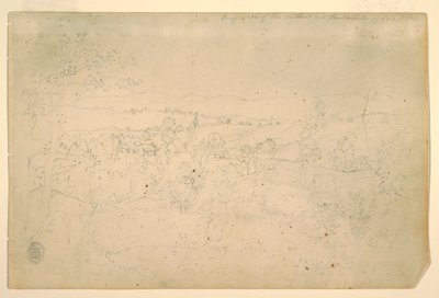 Landscape, July 1844 by Frederic Edwin Church