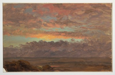 Looking Across the Hudson Valley, New York, ca. 1867 by Frederic Edwin Church