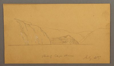 Mountainous bay, July 21, 1859 by Frederic Edwin Church